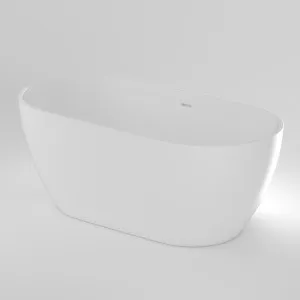 Scala Acrylic Freestanding Bath - 1510 Matte White by ABI Interiors Pty Ltd, a Bathtubs for sale on Style Sourcebook