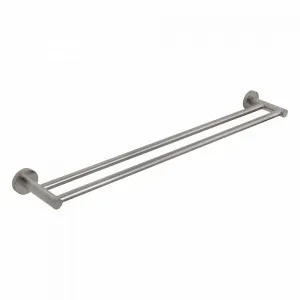 Elysian Double Towel Rail - Brushed Nickel by ABI Interiors Pty Ltd, a Towel Rails for sale on Style Sourcebook