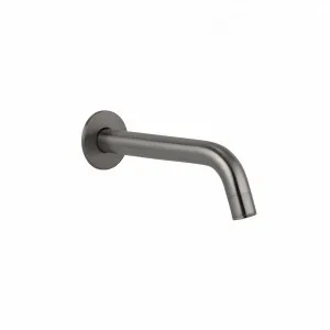 Wall-Mounted Spout - Brushed Gunmetal by ABI Interiors Pty Ltd, a Bathroom Taps & Mixers for sale on Style Sourcebook