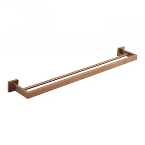 Vaada Double Towel Rail 760mm - Brushed Copper by ABI Interiors Pty Ltd, a Towel Rails for sale on Style Sourcebook