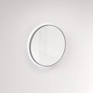Saanti Handmade Double Trim LED Mirror 800mm - Stainless Steel by ABI Interiors Pty Ltd, a Illuminated Mirrors for sale on Style Sourcebook