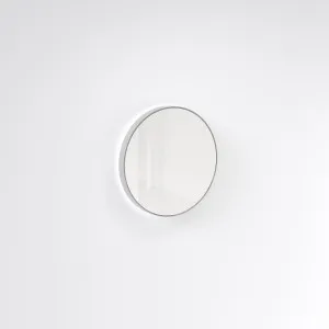 Saanti Handmade Double Trim LED Mirror 600mm - Chrome by ABI Interiors Pty Ltd, a Illuminated Mirrors for sale on Style Sourcebook