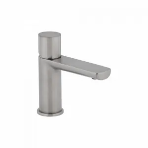 Milani Basin Mixer - Brushed Nickel by ABI Interiors Pty Ltd, a Bathroom Taps & Mixers for sale on Style Sourcebook