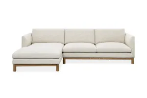 Stella Modern Left-Hand Chaise Sofa, Beige, by Lounge Lovers by Lounge Lovers, a Sofas for sale on Style Sourcebook