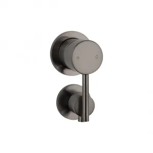 Elysian Shower Bottom Diverter - Brushed Gunmetal by ABI Interiors Pty Ltd, a Bathroom Taps & Mixers for sale on Style Sourcebook
