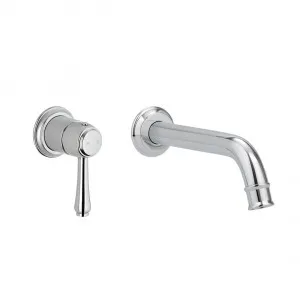 Kingsley Mixer & Spout Set- Chrome by ABI Interiors Pty Ltd, a Bathroom Taps & Mixers for sale on Style Sourcebook