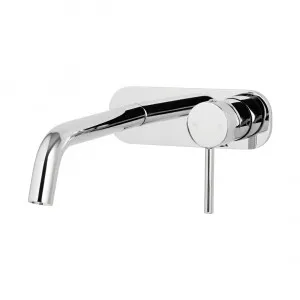 Elysian Minimal Wall-Mounted Set - Chrome by ABI Interiors Pty Ltd, a Bathroom Taps & Mixers for sale on Style Sourcebook