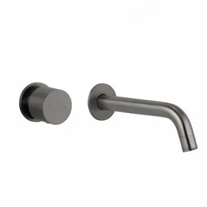 Milani Progressive Mixer & Spout Set - Brushed Gunmetal by ABI Interiors Pty Ltd, a Bathroom Taps & Mixers for sale on Style Sourcebook
