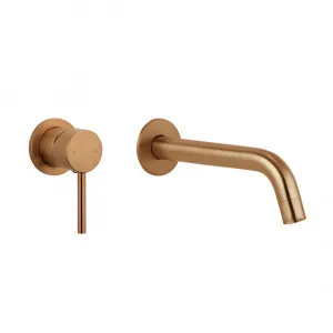 Elysian Minimal Mixer & Spout Set - Brushed Copper by ABI Interiors Pty Ltd, a Bathroom Taps & Mixers for sale on Style Sourcebook
