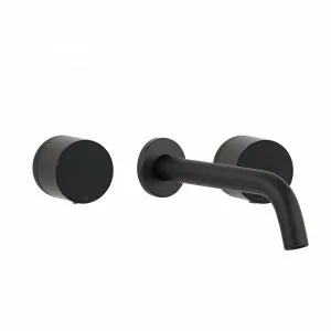 Milani Assembly Taps & Spout Set - Matte Black by ABI Interiors Pty Ltd, a Bathroom Taps & Mixers for sale on Style Sourcebook