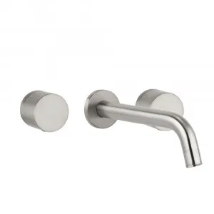Milani Assembly Taps & Spout Set - Brushed Nickel by ABI Interiors Pty Ltd, a Bathroom Taps & Mixers for sale on Style Sourcebook
