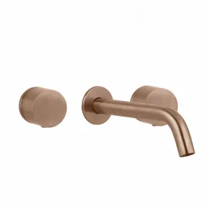 Milani Assembly Taps & Spout Set - Brushed Copper by ABI Interiors Pty Ltd, a Bathroom Taps & Mixers for sale on Style Sourcebook