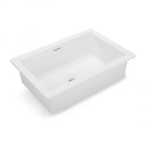 Zuri Rectangle Undercounter Basin - Matte White by ABI Interiors Pty Ltd, a Basins for sale on Style Sourcebook