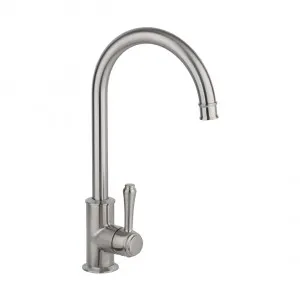 Kingsley Kitchen Mixer - Brushed Nickel by ABI Interiors Pty Ltd, a Kitchen Taps & Mixers for sale on Style Sourcebook