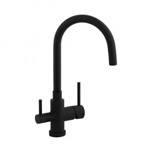 Elysian Commercial 3-Way Filter Tap - Matte Black by ABI Interiors Pty Ltd, a Kitchen Taps & Mixers for sale on Style Sourcebook