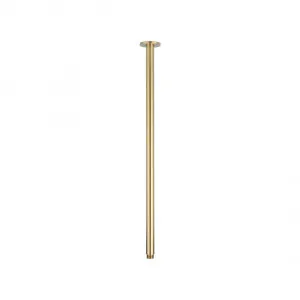 Shower Dropper Extended Round 600mm - Brushed Brass by ABI Interiors Pty Ltd, a Showers for sale on Style Sourcebook