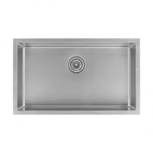 Vari- Single Sink 750mm - Stainless Steel w Rack by ABI Interiors Pty Ltd, a Kitchen Sinks for sale on Style Sourcebook