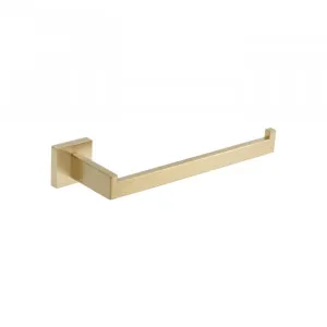 Vaada Hand Towel Holder - Brushed Brass by ABI Interiors Pty Ltd, a Bathroom Accessories for sale on Style Sourcebook