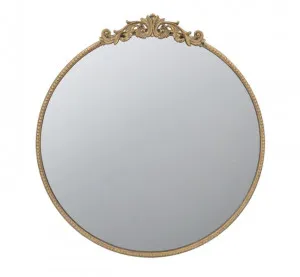 Baroque Gold Wall Mirror 81.3cm x 76.2cm by Luxe Mirrors, a Mirrors for sale on Style Sourcebook