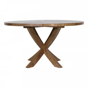 Mango Creek Round Dining Table 120cm in Clear by OzDesignFurniture, a Dining Tables for sale on Style Sourcebook