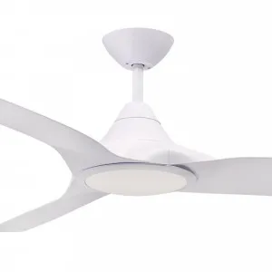 Calibo Smart CloudFan 48"(1220mm) ABS DC Ceiling Fan with 20W CCT LED Light and Remote White by Calibo, a Ceiling Fans for sale on Style Sourcebook