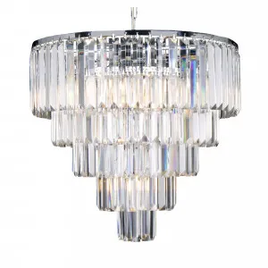Lode Celestial Waterfall Chandelier Crystal Pendant Light 10 Light by Lode International, a Pendant Lighting for sale on Style Sourcebook