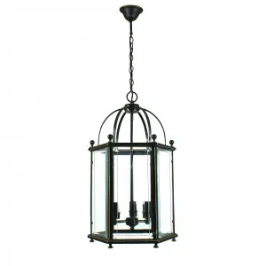 Lode Country Bronze Lantern Pendant Light Medium by Lode International, a Pendant Lighting for sale on Style Sourcebook