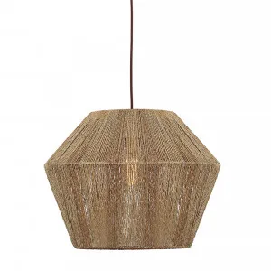 Natural Thread Shade Cougar Cassie Pendant Light Large by Cougar, a Pendant Lighting for sale on Style Sourcebook