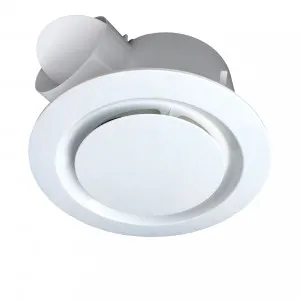 Round Ventair Airbus 250 Pro-V Bathroom Exhaust Fan White by Ventair, a Exhaust Fans for sale on Style Sourcebook