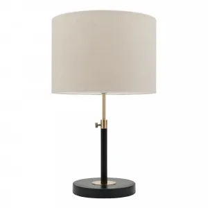 Iris B22 Adjustable Table Lamp Black With Brass by Mercator, a Table & Bedside Lamps for sale on Style Sourcebook