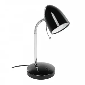 Eglo Lara Table Lamp (E27) Black by Eglo, a Table & Bedside Lamps for sale on Style Sourcebook