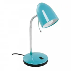 Eglo Lara Table Lamp (E27) Cyan by Eglo, a Table & Bedside Lamps for sale on Style Sourcebook