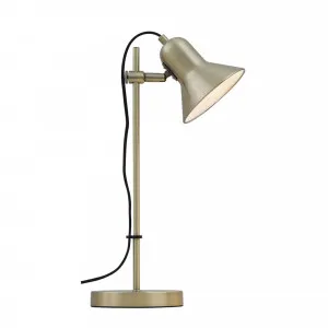 Telbix Corelli Adjustable Table Lamp (GU10) Antique Brass by Telbix, a Table & Bedside Lamps for sale on Style Sourcebook
