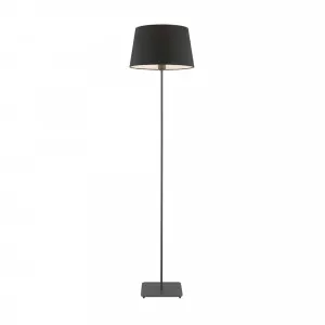 Telbix Devon Floor Lamp Edison Screw (E27) Black by Telbix, a Floor Lamps for sale on Style Sourcebook