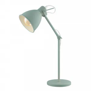 Eglo Priddy-P Table Lamp Pastel Light Green by Eglo, a Table & Bedside Lamps for sale on Style Sourcebook