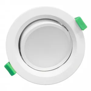 Martec Tradetec Arte Dimmable Adjustable White Round Downlight 10W CCT LED by Martec, a LED Lighting for sale on Style Sourcebook