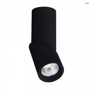 Nella Surface Mounted IP54 Rotatable 7W TRI Colour LED Downlight Black by Havit, a LED Lighting for sale on Style Sourcebook