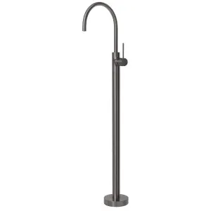 Phoenix Vivid Slimline Floor Mounted Bath Mixer - Brushed Carbon by PHOENIX, a Bathroom Taps & Mixers for sale on Style Sourcebook