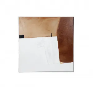 Dream Ochre Canvas Oil Painting Large 140cm x 140cm by Luxe Mirrors, a Artwork & Wall Decor for sale on Style Sourcebook