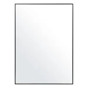 Studio Slim Rectangle Straight Mirror - Black by Granite Lane, a Mirrors for sale on Style Sourcebook