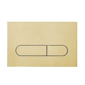 Seima 500 Series Flush Plate - Brushed Gold by Seima, a Toilets & Bidets for sale on Style Sourcebook