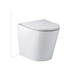 Seima Modia Floor Mount Rimless Toilet Suite with In-Wall Cistern and Slim Seat by Seima, a Toilets & Bidets for sale on Style Sourcebook
