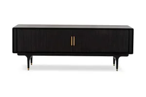 Manhattan Mid Century TV Unit, Black American Wood, by Lounge Lovers by Lounge Lovers, a Entertainment Units & TV Stands for sale on Style Sourcebook