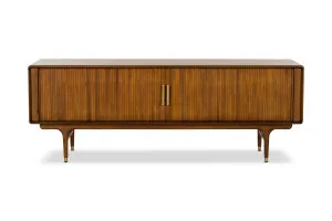 Manhattan Mid Century TV Unit, Brown American Wood, by Lounge Lovers by Lounge Lovers, a Entertainment Units & TV Stands for sale on Style Sourcebook