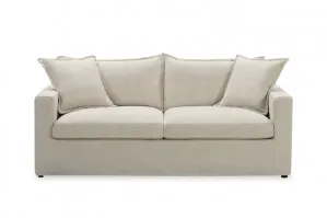 Haven Coastal 3 Seat Sofa Bed, Beige, by Lounge Lovers by Lounge Lovers, a Sofa Beds for sale on Style Sourcebook