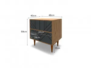 Zara Bedside Table by Mocka, a Bedside Tables for sale on Style Sourcebook