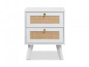 Georgia Two Drawer Bedside Table by Mocka, a Bedroom Storage for sale on Style Sourcebook
