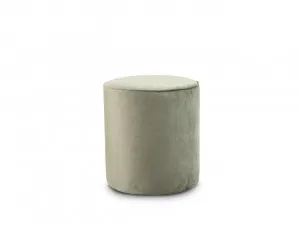 Velvet Ottoman - Small - Sage Green by Mocka, a Ottomans for sale on Style Sourcebook