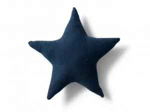 Star Knitted Cushion - Navy by Mocka, a Cushions, Decorative Pillows for sale on Style Sourcebook