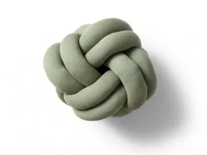 Knot Knitted Cushion - Sage Green by Mocka, a Cushions, Decorative Pillows for sale on Style Sourcebook